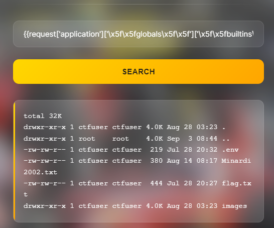 Hidden file listing